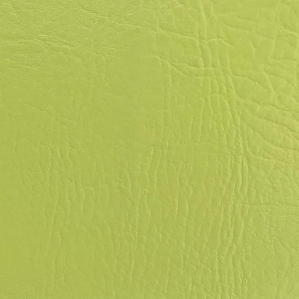 Leatherette Vinyl Fabric Fire Retardant Faux Leather Upholstery Material 140cm Wide (Price Per Metre) (Apple)