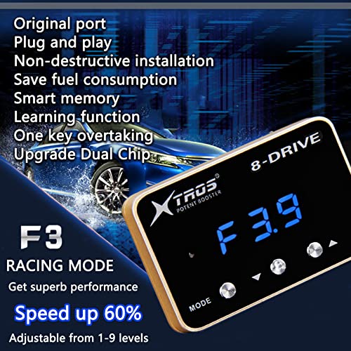 Padal Throttle Response Controller for for Audi VW Skoda Porsche Seat Sport Racing Mode Electronic Throttle Accelerator Potent Booster(WAK-201)