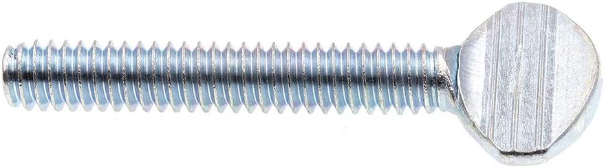 Prime-Line 9045464 Thumb Screw, No Shoulder, Spade Head, 1/4 in-20 X 1-1/2 in, Zinc Plated Steel, Pack of 25