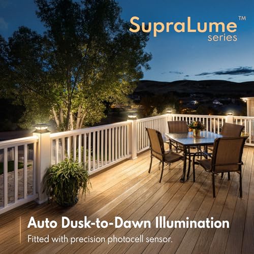 PASAMIC 6 Pack Solar Post Cap Lights, Waterproof Outdoor Lights for 4x4 5x5 6x6 Wood Posts, Fence Post Solar Lights with 2 Color Modes for Garden, Deck, Patio, Porch, Fence - Image 8