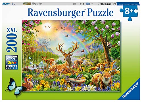 Ravensburger Kinderpuzzle - 13352 Anmutige Hirschfamilie - 200 Teile Puzzle...
