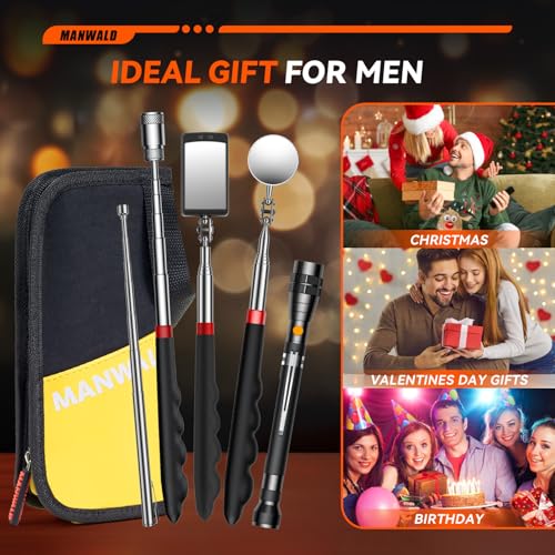 Telescoping Magnetic Pickup Tool Set with Portable Bag - image 7