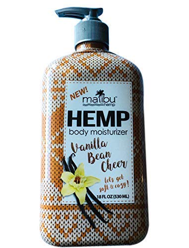 Very Merry Hemp Body Moisturizer - Holiday Scent (VANILLA BEAN CHEER (2 pACK))