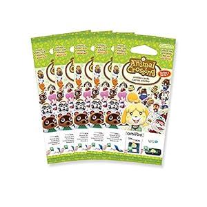 5x Amiibo Karten 3 Stck Animal Crossing Happy Home...