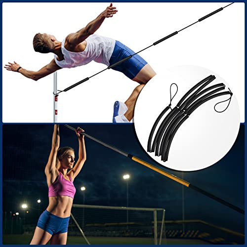 Deekin High Jump Training Equipment High Jump Bungee Elastic Crossbar Foam Track And Field Jumping Crossbars For Beginners Men Women Track Field Equipment Training Accessories, 7.87 Ft (Multi Colors) #TOP1