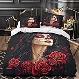 Información sobre el tamaño: individual: 1 funda nórdica de 135 x 200 cm y 2 fundas de almohada de 48 x 75 cm. Doble: 1 funda nórdica de 200 x 200 cm y 2 fundas de almohada de 48 x 75 cm. King: 1 funda nórdica de 220 x 240 cm y 2 fundas de almohada de 48 x 75 cm.Habitación individual : 1 funda nórdica de 140x200cm y 2 fundas de almohada de 48 x 75 cm.Super King: 1 funda nórdica de 260x220cm cm y 2 fundas de almohada de 48 x 75 cm.