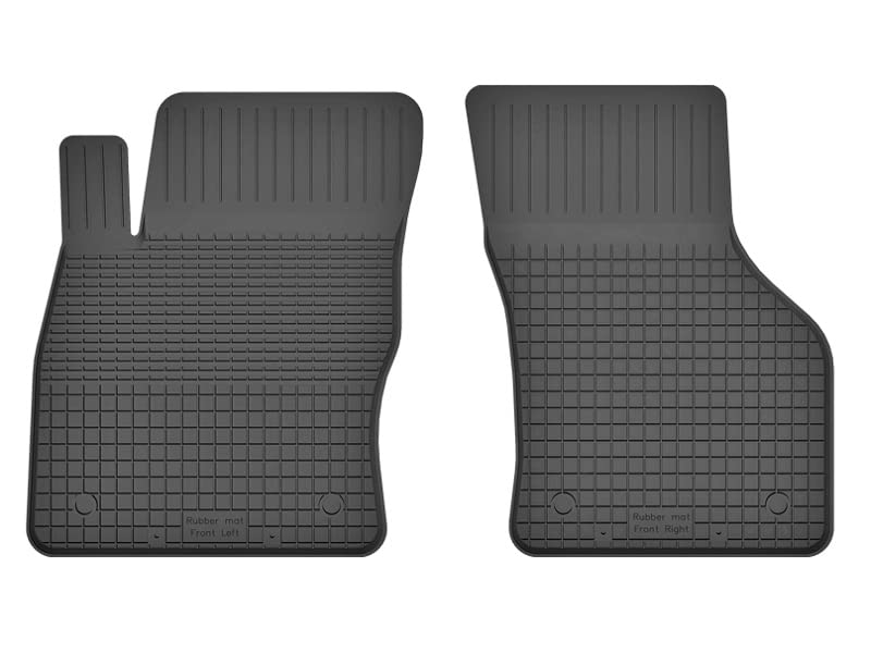 Gummimatten Automatten Gummifussmatten Gummi Fußmatten für Seat Arona ab Bj. 2017 VORNE Fahrer-und...