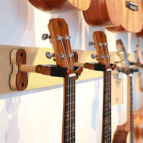 Support Mural pour Violon, Crochet de Cintre avec Verrouillage Automatique, Accroche de Ukulélé Mandoline en Bois dur… - Les Beatles, Paul McCartney, John Lennon, RIngo Starr, George Harrison Support Mural pour Violon, Crochet de Cintre avec Verrouillage Automatique, Accroche de Ukulélé Mandoline en Bois dur… – Image 3
