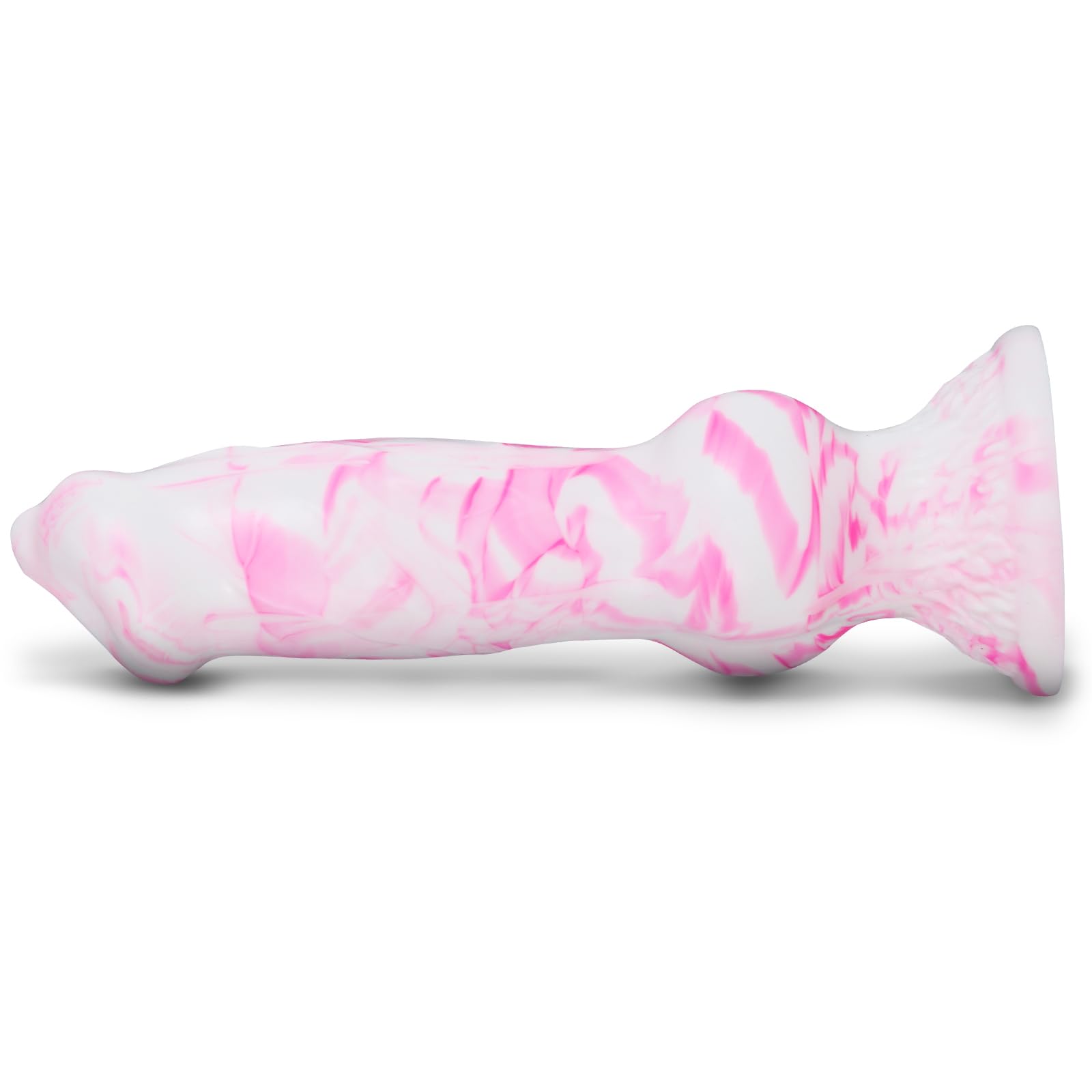 2.88” Diameter Huge Realistic Dog Knot Dildo,9.5 Inch Silicone Big Thick Bad Wolf Dildos with Suction Cup,Fantasy Canine Animal Dragon Anal Plug Penis, Handmade Sex Toy for Women Male: 9“Knot Dildo