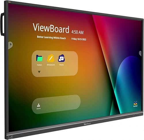 Viewsonic Viewboard Ifp6550 5f 65 50 5f Series Écran Lcd Rétro Éclairé Par Led Interactive Avec Écran Tactile Touch / Capacité Pc En Option Slot In 4k Uhd... - vue 3