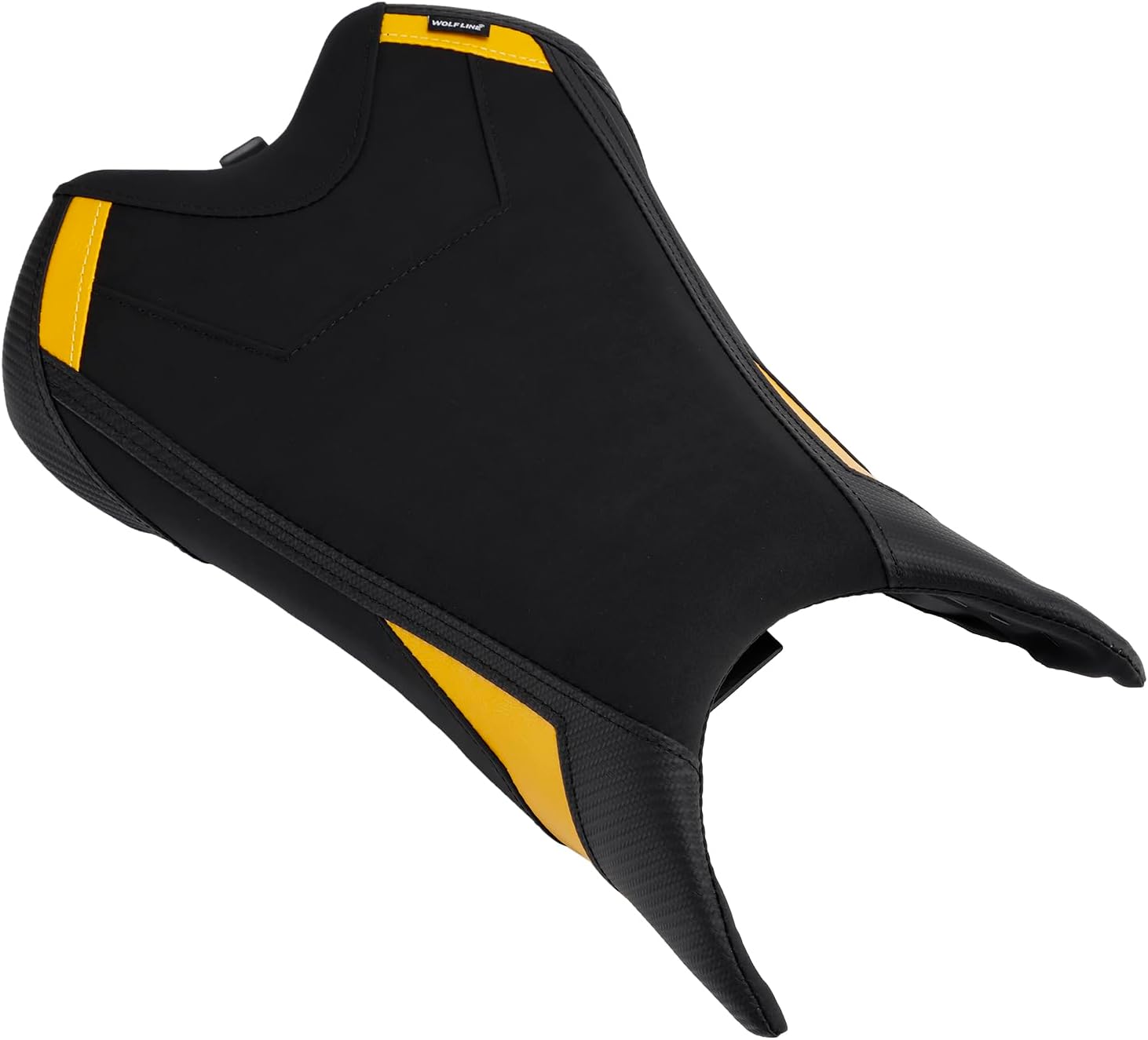 Front Raider Seat Driver Cushion Pu Fit Yellowb for Triumph Street Triple 765R 2023-2025 for Triumph Street Triple 765Rs 2023-2025