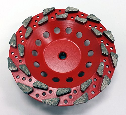 New 7" Extra Coarse 20Grit Diamond Grinding Cup Wheel- Premium Quality