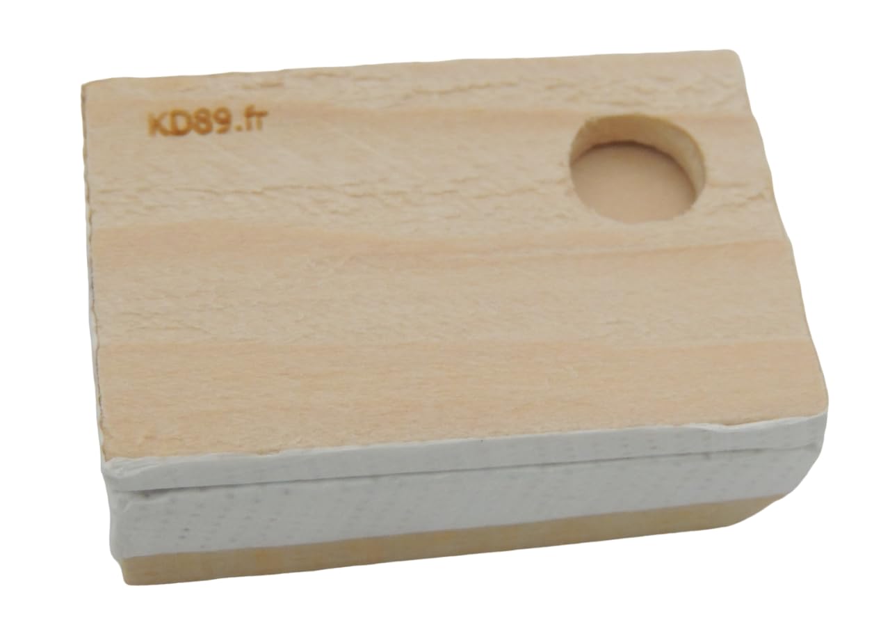 KD89 Cuckoo Clock Bellows - Choice of Sizes, Sold as a Pair (Right and Left Side) (29 x 44 mm), Wood, 29x44mm - Image 3