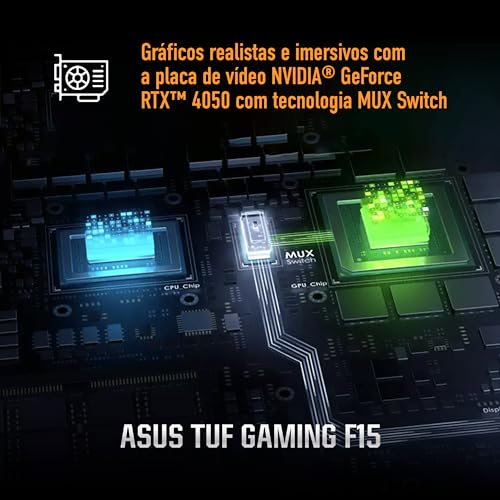 Notebook ASUS TUF Gaming F15 Intel Core i7 16 GB 512 GB SSD W11 Home Tela 15.6' FHD Mecha Gray - FX507VU-LP177W glide
