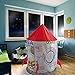 Imagination Generation Space Adventure Roarin' Rocket Play Tent with Milky Way Storage Bag - Indoor/Outdoor Children's Astronaut Spaceship Playhouse, Great for Ball Pit Balls and Pretend Play