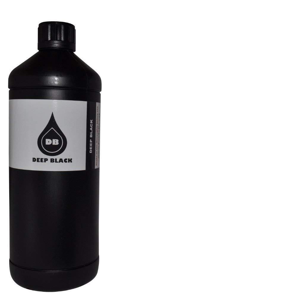FUNTODO DEEP BLACK 1 Litr żywica UV 405nm do drukarek M-SLA/LCD/DLP elegoo Mars, Anycubic Photon, Duplikatator 7, DŁUŻY Orange30