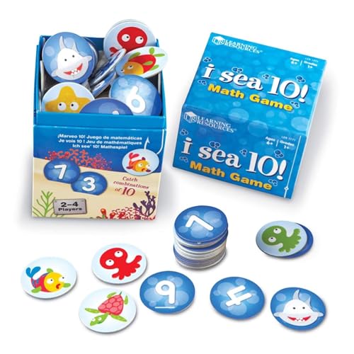 ラーニングリソーシズ (Learning Resources) 算数おもちゃ 足し算ゲーム 10探し カードゲーム 正規品 LER1771のサムネイル