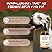 PetORiMMUNE Urinary Tract Drops for Dogs, Dog Cranberry Supplement for Healthy Urinary Function, Kidney Stones Support & Bladder Support. Natural Blend w/Uva Dandelion Horsetail Extract. 2 oz
