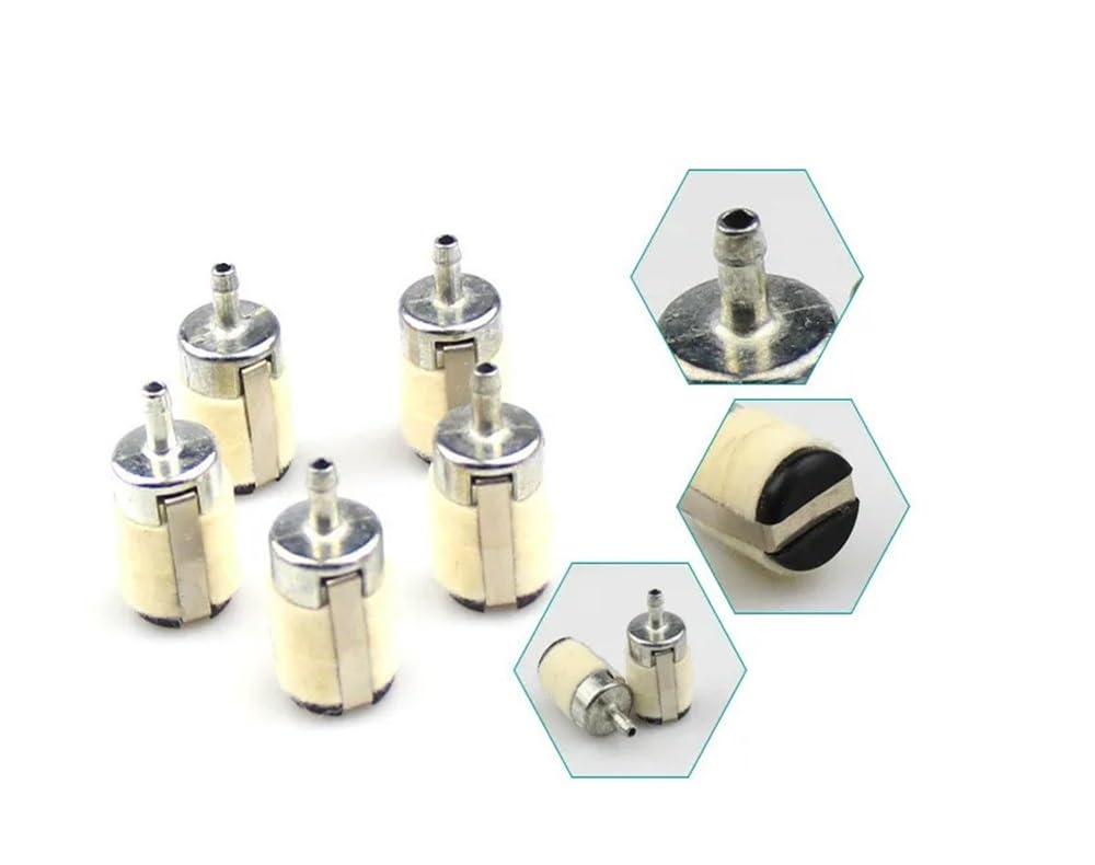 5 uds 10 Uds 20 Piezas Filtro de Combustible con algodón for Motosierra 45CC 52CC 58CC 4500 5200 5800 Piezas de Repuesto | 100pcs