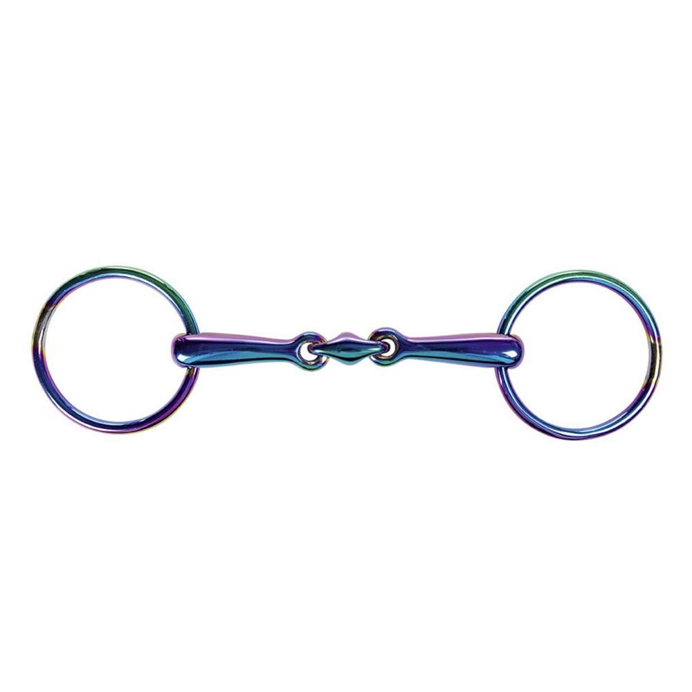 HKM Rainbow Olivenkopfgebiss mehrfarbig 70/125 weite
