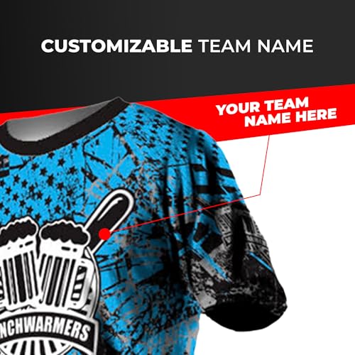 Custom Softball Softpitch Jersey Unisex Sports T-Shirts Personalized Printed Name Number for Men Women Youth Size YS-5XL miniatura 3