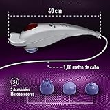 Massageador Elétrico Portátil Corporal Hammer Super Massage 220V - Relaxmedic glide