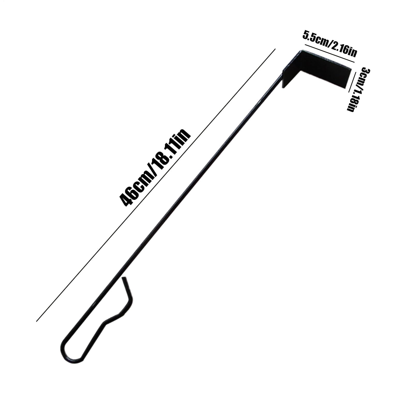 Grabie na węgiel drzewny z długim uchwytem, odporne na wysokie temperatury, narzędzie do paleniska, pieca do pizzy, pieca na drewno i ogniska, akcesoria do grillowania na świeżym powietrzu