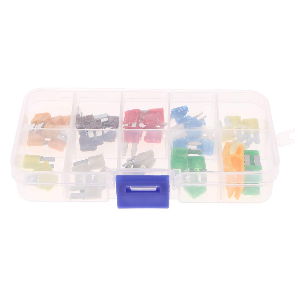 50pcs Mini Size ATA Auto Car Blade Fuses Assortment Kit Replacement 5A-30A | Vehicle Electronics & GPS | Car Audio & Video Installation | Fuses & Fuse Holders|-picture-10