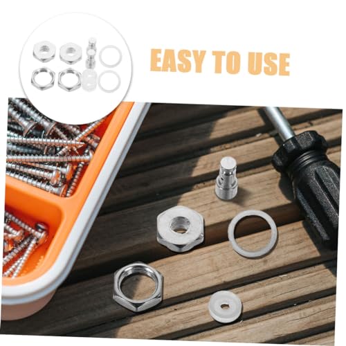 Kit de reemplazo de válvula de seguridad para ollas a presión Luxshiny, 4 piezas, anillos selladores flotantes de silicona, fácil instalación y uso prolongado miniatura 7