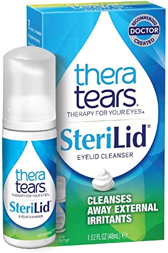TheraTears SteriLid Eyelid Cleanser 1.62 oz (Pack of 4)
