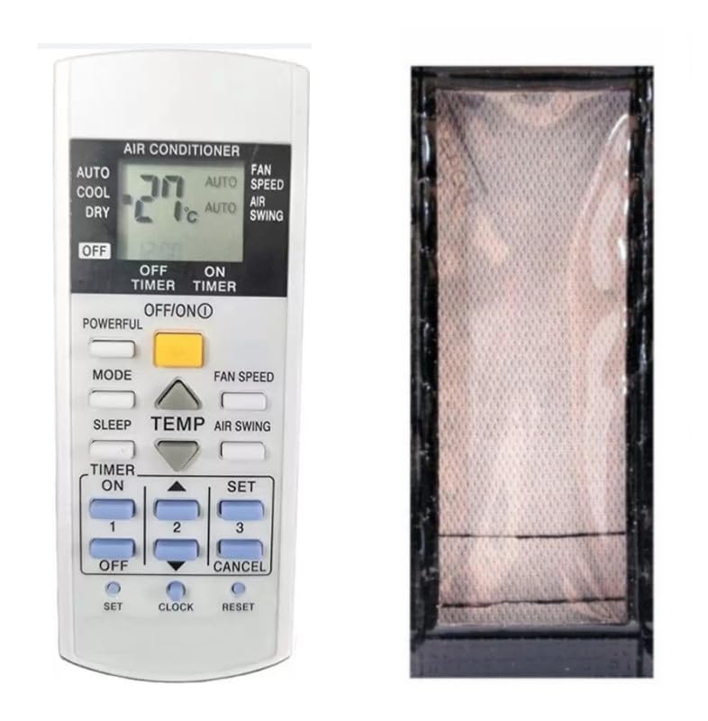 Ethex®(Remote+Cover) Compatible for Panasonic Ac Remote Control (Sleep Button) (Exactly Same Remote Will ONLY Work) (B0CT2C1XBW) Amazon Price History, Amazon Price Tracker