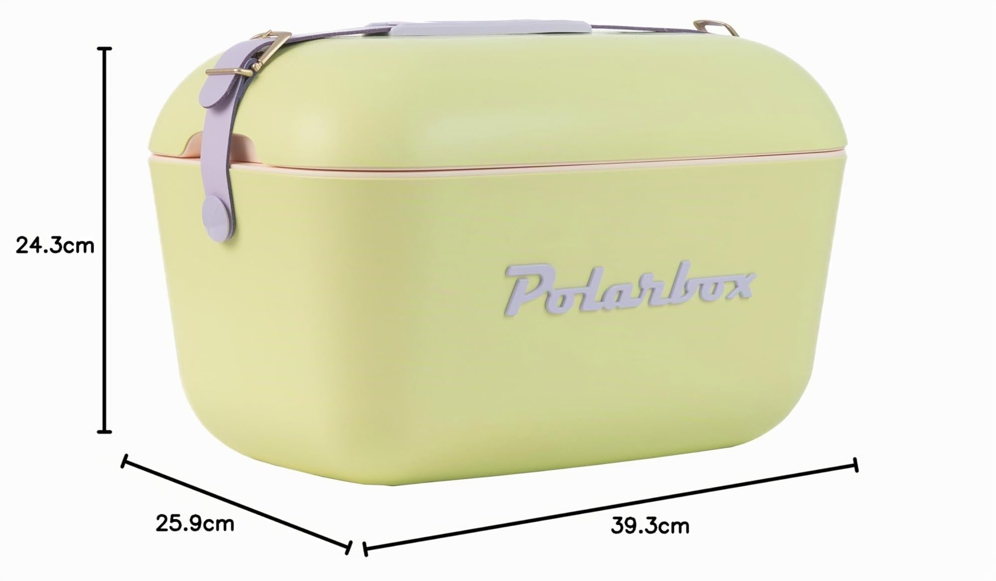 Polarbox Kühltaschen - Polarbox 12 L - Nevera Amarilla Ibiza - Mango Verde Unisex Adulto