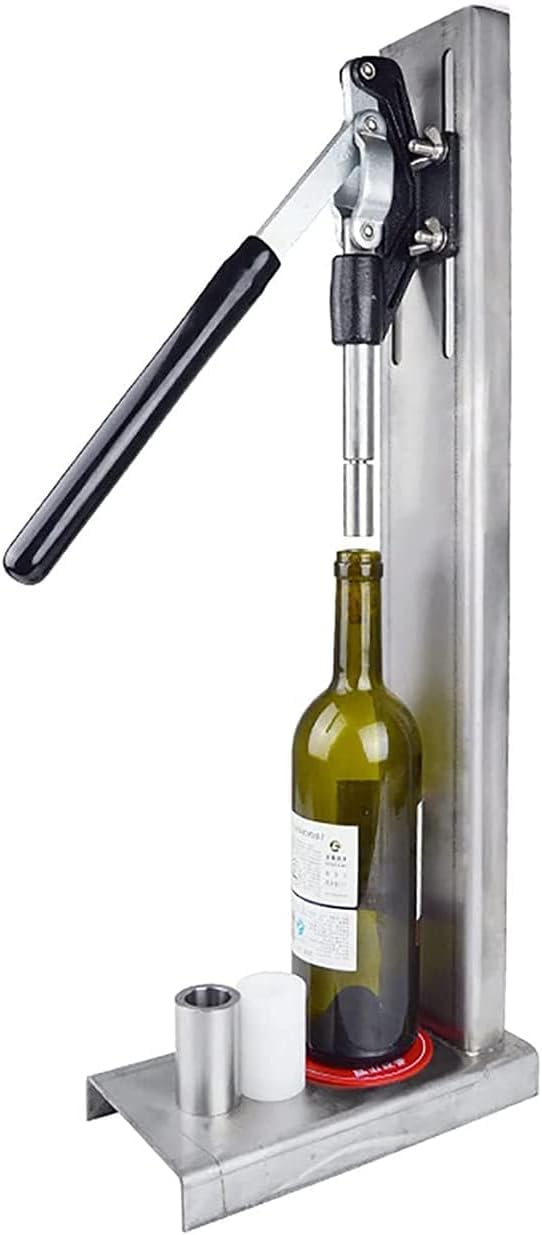 Manuelle Flaschenverschließmaschine – robuste Metall-Crimper für selbstgebrautes Bier und alkoholfreie Getränke