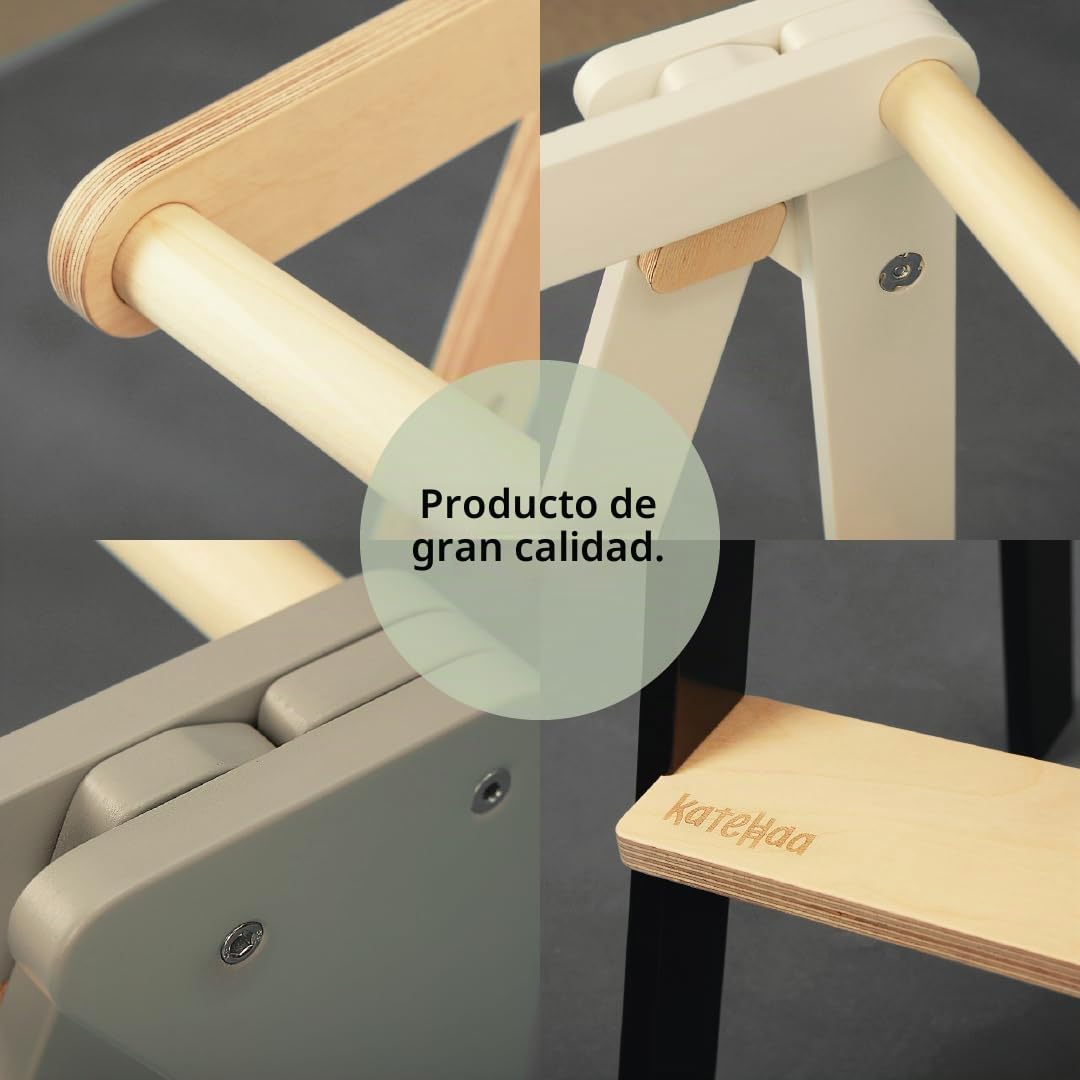 Torre Montessori de Aprendizaje con Rieles de Seguridad para Niños 3-6 Años