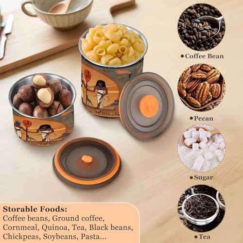Envase hermético para café de acero inoxidable Blueangle 500 ml miniatura 5