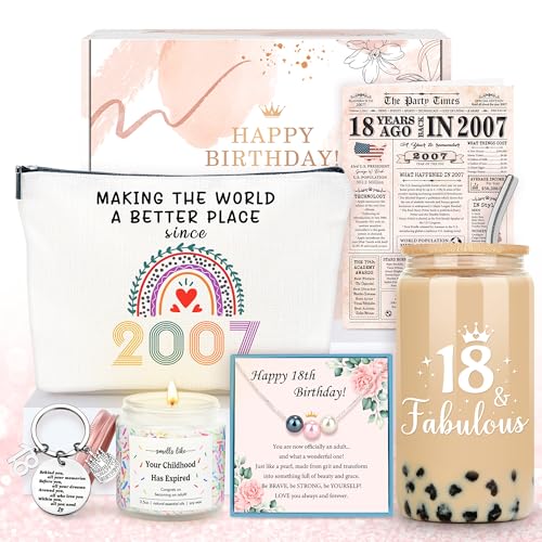 18th Birthday Gifts for Girls 18 Year Old Girl Birthday Gifts for 18 Year Old Girl Gift...
