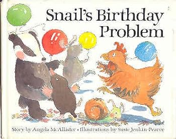 Hardcover Snail's Birthday Problem Book