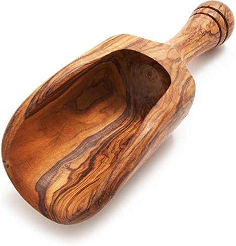 Berard Olive-Wood Handcrafted Scoop, 7 Inch