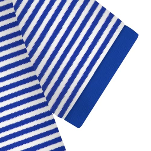 Creative Knitwear College Baby Striped Polo Shirt Short Sleeve - Team Logo, Multiple Colors, Unisex (2T-4T)3