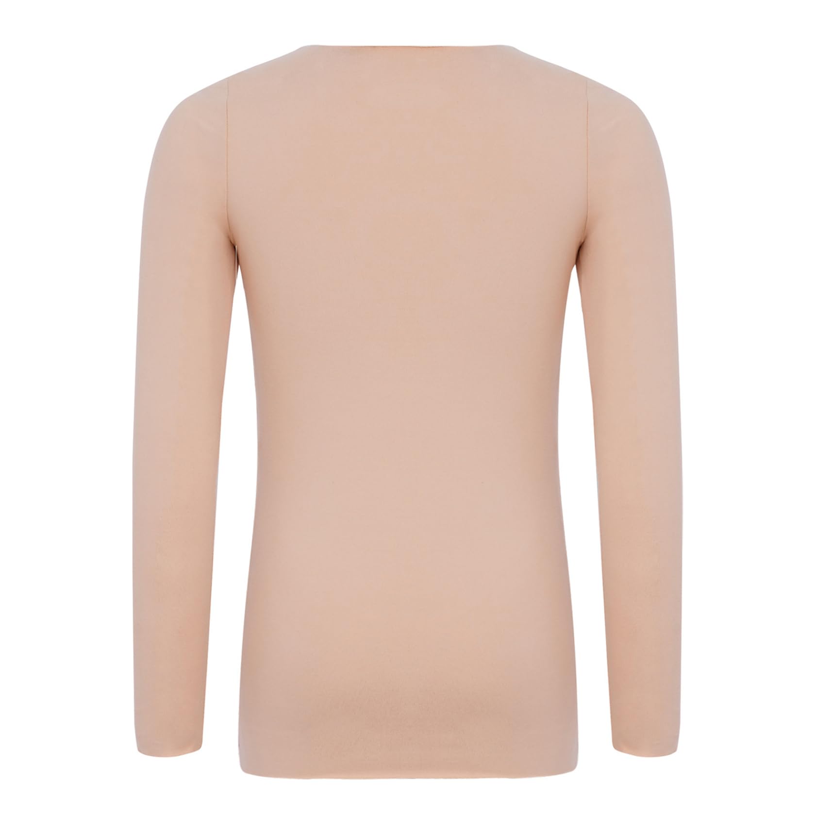 Sywiyi Nathlos Tops - Canottiera termica da bambina, a maniche lunghe, per danza classica, ginnastica, pattinaggio sul ghiaccio