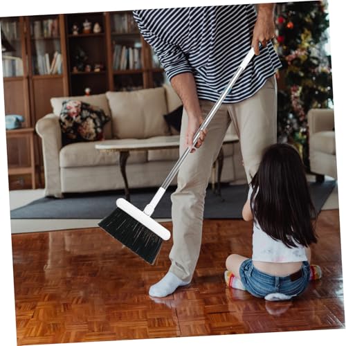 CONGARTENO Faltbares Kehrschaufel Set mit Leichtem Besen und Langlebigen Edelstahlborsten Praktisches Haushaltsreinigungsgerät mit Langem Stiel und Aufhängefunktion Geeignet Zufällige Farbe – Bild 5