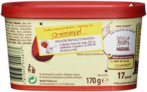 Winiary Polnische Rote Bete Trockensuppe Barszcz, 5er Pack (5 x 170 g)