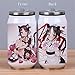 IFREE Anime Rostfreier Stahl Wasserflasche Karikatur Reise Vakuum Isolierter Becher Doppelwandig Thermosflasche Film Spiel Kaffeetasse Beste Cosplay Geschenk zum Frauen Männer Junge Mädchen,1,500ML