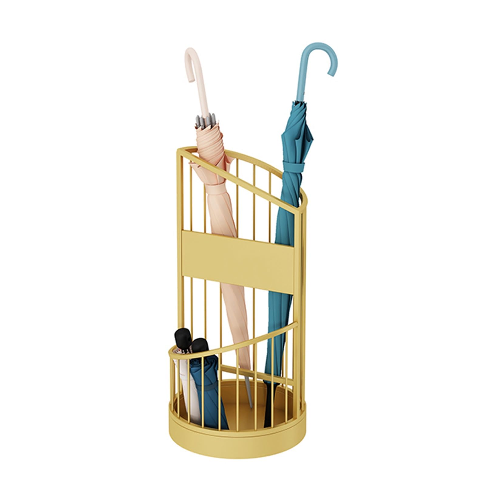 Porte-parapluie métallique haute capacité robuste pour cannes et de marche