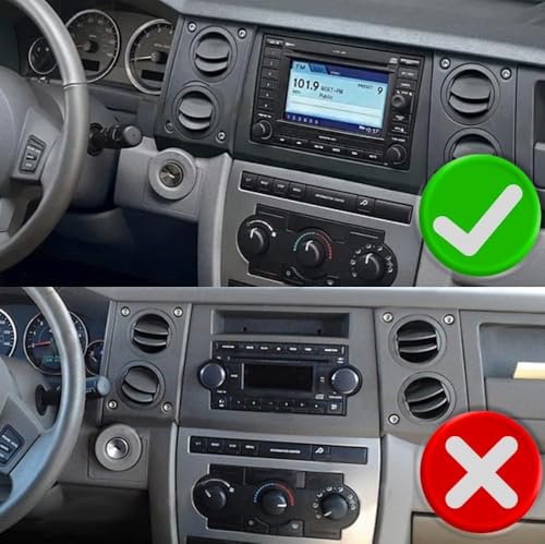 Radio Doble Din con Pantalla Táctil 9" para Chrysler Dodge miniatura 2