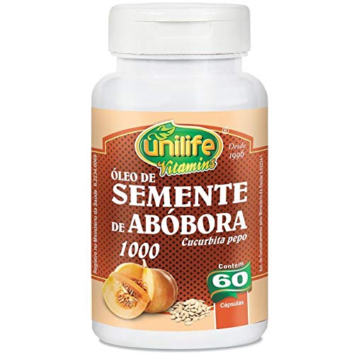 Kit 2 Óleo de Semente de Abóbora 60 cápsulas Unilife