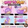 Mystery Glitter Dumpling Squishies with Steamer Box – Cute Bao Bun Stress Ball – Soft Squeeze Sensory Toy for Stress Relief – Sensory Fidget Toy Gift for Kids, Teens & Adults (Glitter Purple) #1