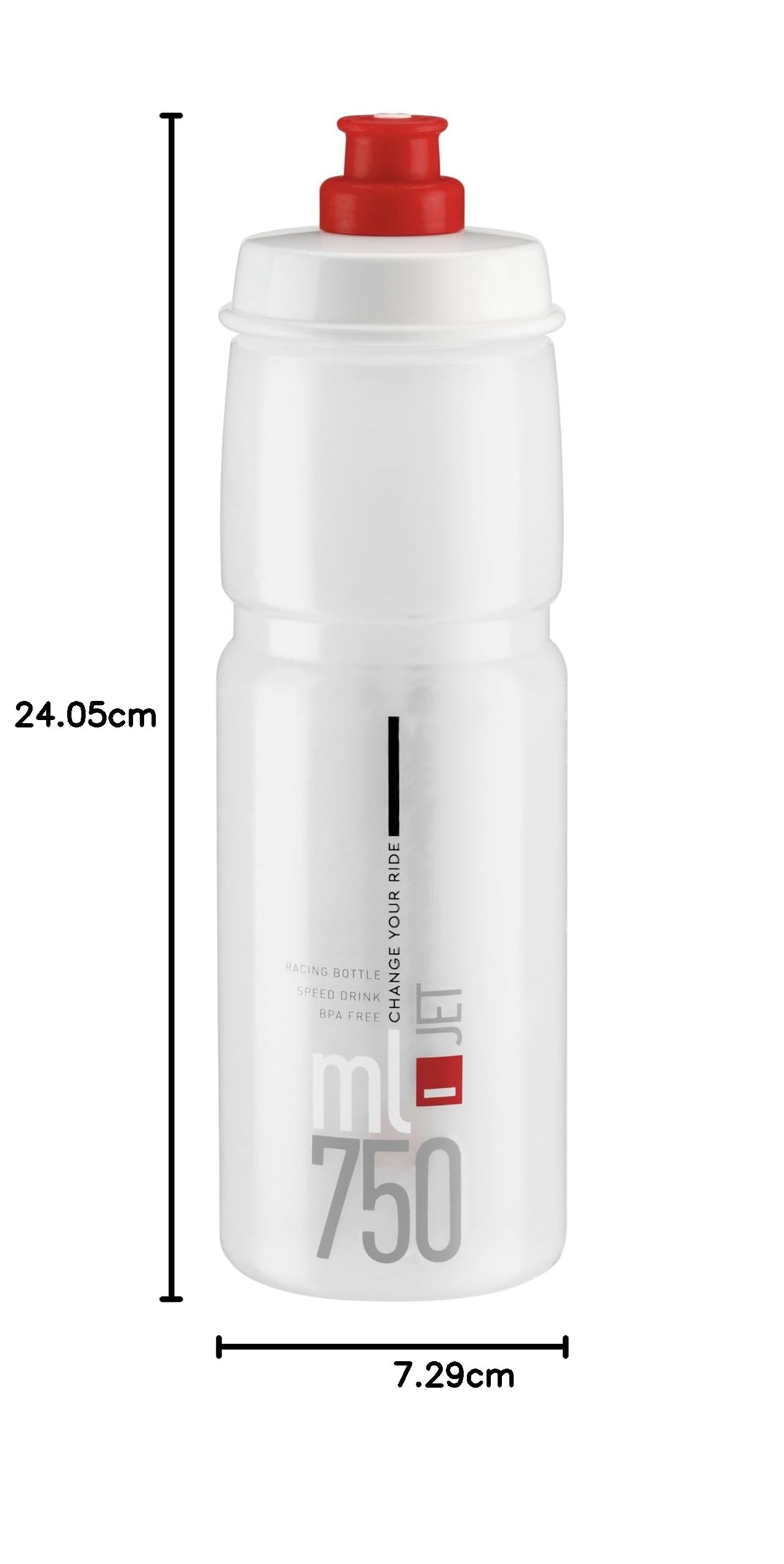Amazon.co.jp: ELITE(エリート) JET ボトル 750ml クリア 0190701