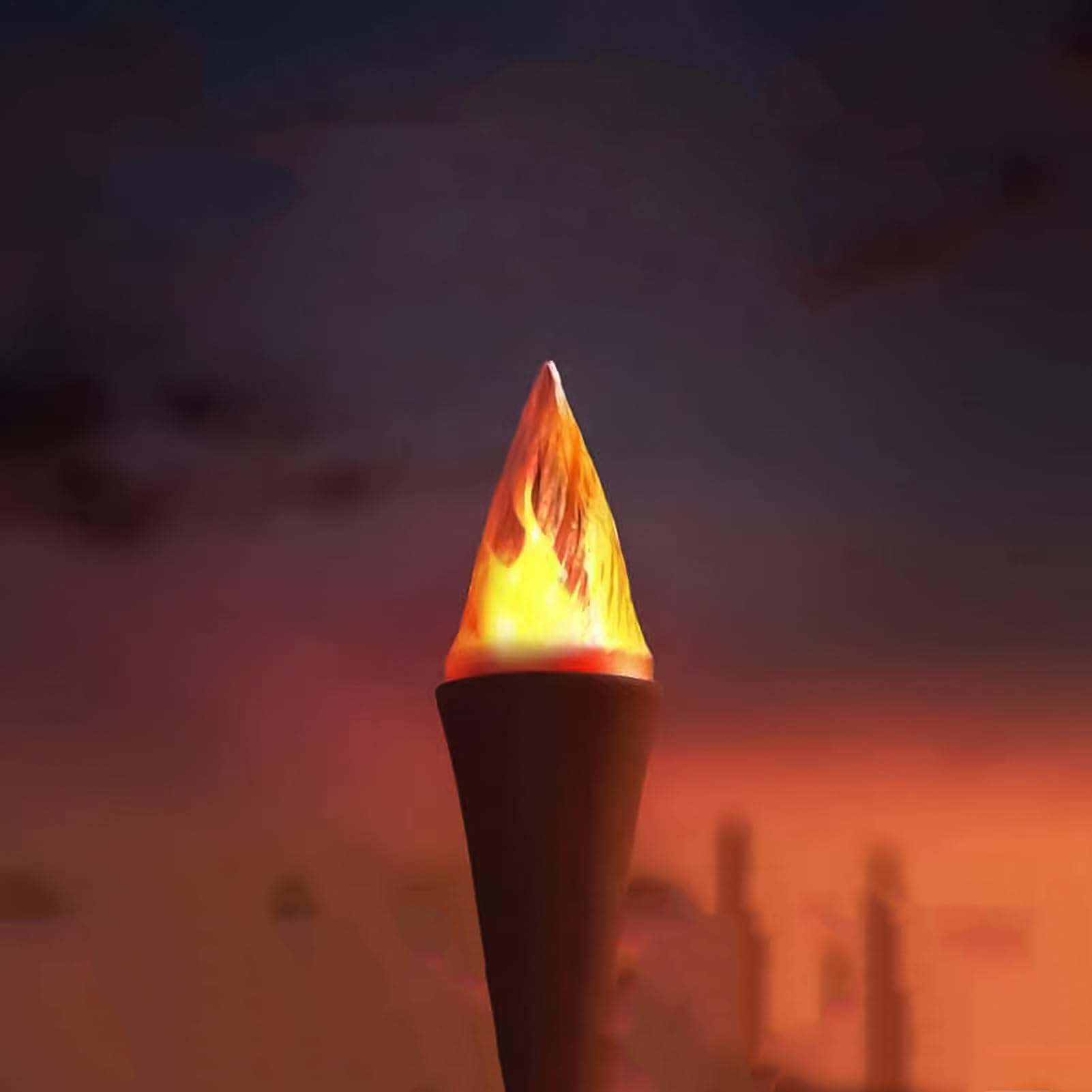 Torche Olympique Avec Feu à La Main Icône. Flamme Symbole Des Jeux Olympiques. Compétition Sportive Pour Illustration de Vecteur - Illustration du emblème, flamboyant: 300514183