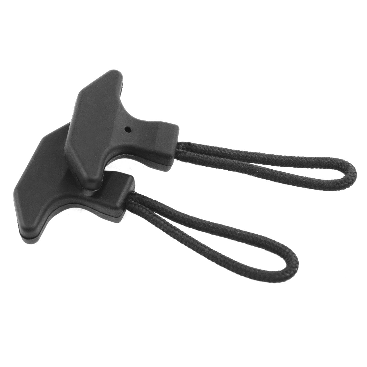 Zangc Tirador de cremallera en forma de T, tiradores de cremallera resistentes de TPU para mochilas, estuches, bolsos, bolsos y otros equipos deportivos, cabezales de cremallera, 4 unidades